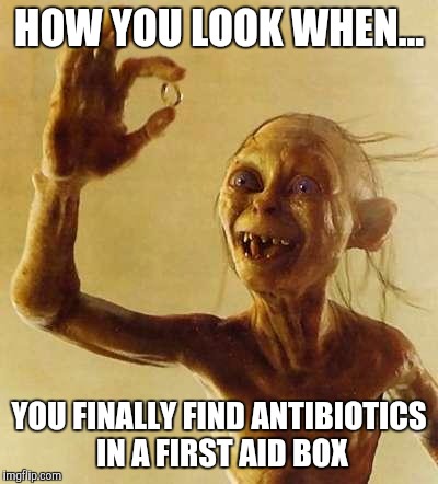 Fallout 4 survival mode  | HOW YOU LOOK WHEN... YOU FINALLY FIND ANTIBIOTICS IN A FIRST AID BOX | image tagged in fallout 4,fallout | made w/ Imgflip meme maker