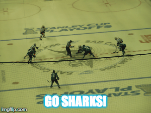 Sharks vs Predators | image tagged in gifs,hockey,sharks,playoff | made w/ Imgflip images-to-gif maker
