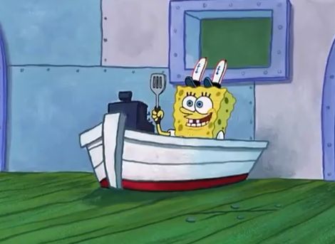Spongebob Finished With Those Errands Blank Meme Template