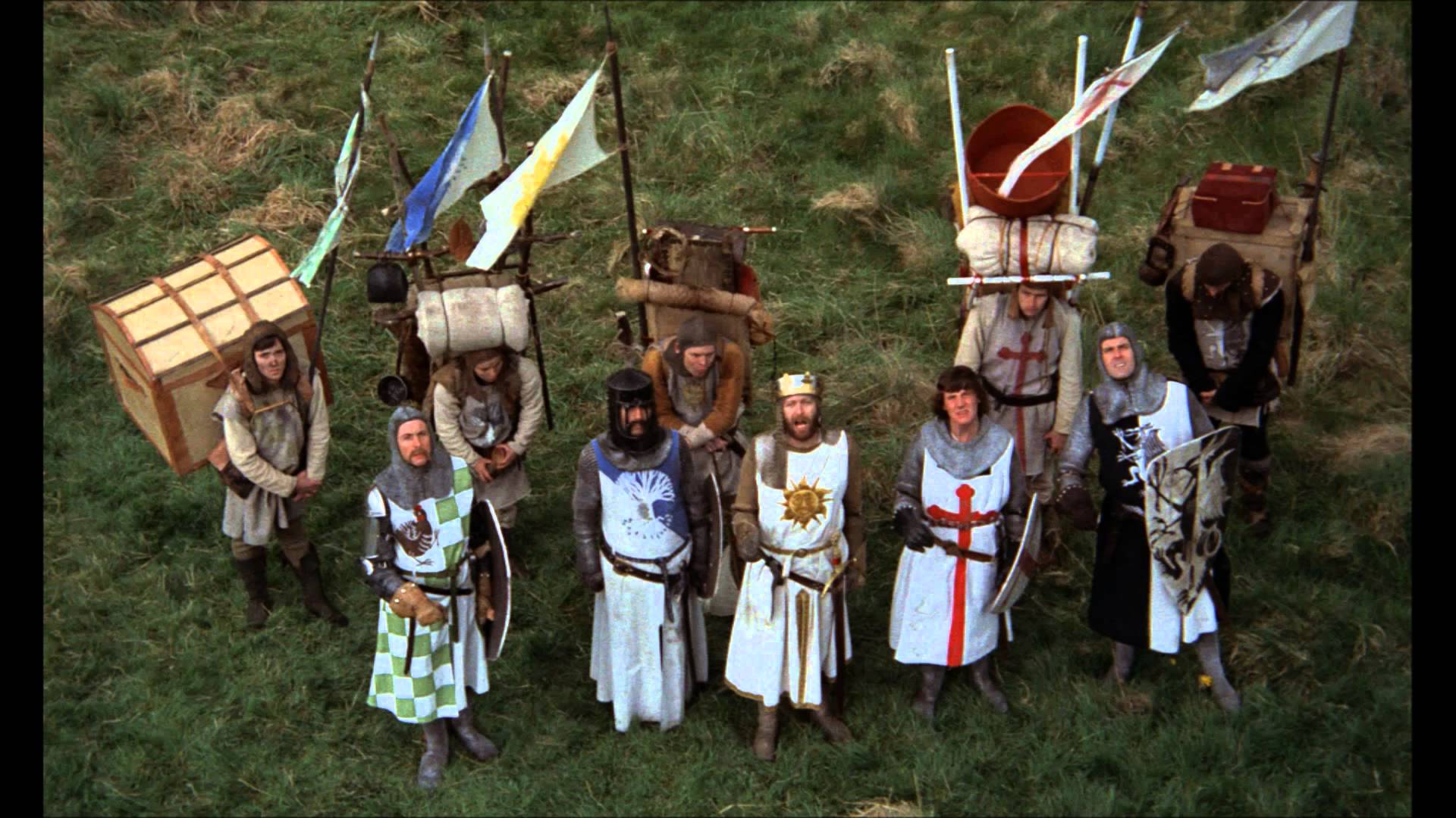 High Quality Monty Python Knights of the Crusade Blank Meme Template