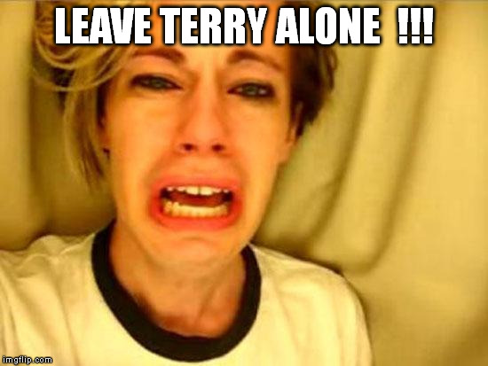 Leave Britney Alone | LEAVE TERRY ALONE  !!! | image tagged in leave britney alone | made w/ Imgflip meme maker