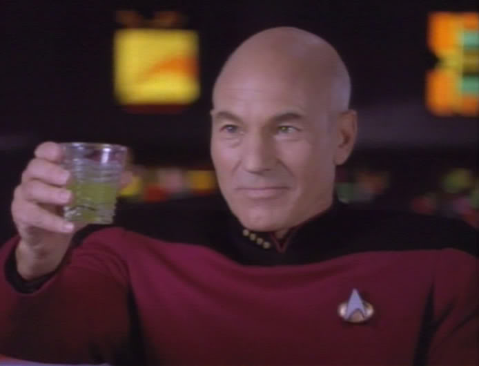 Captain Picard Star Trek Blank Template Imgflip
