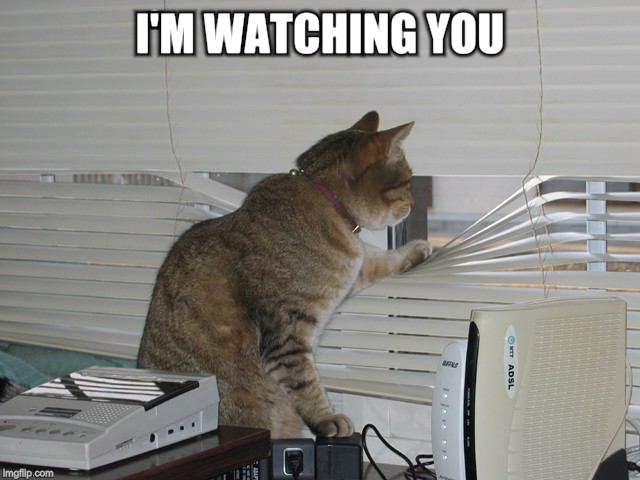 I'M WATCHING YOU | made w/ Imgflip meme maker