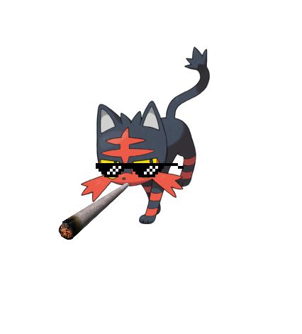 Litten AF Blank Meme Template