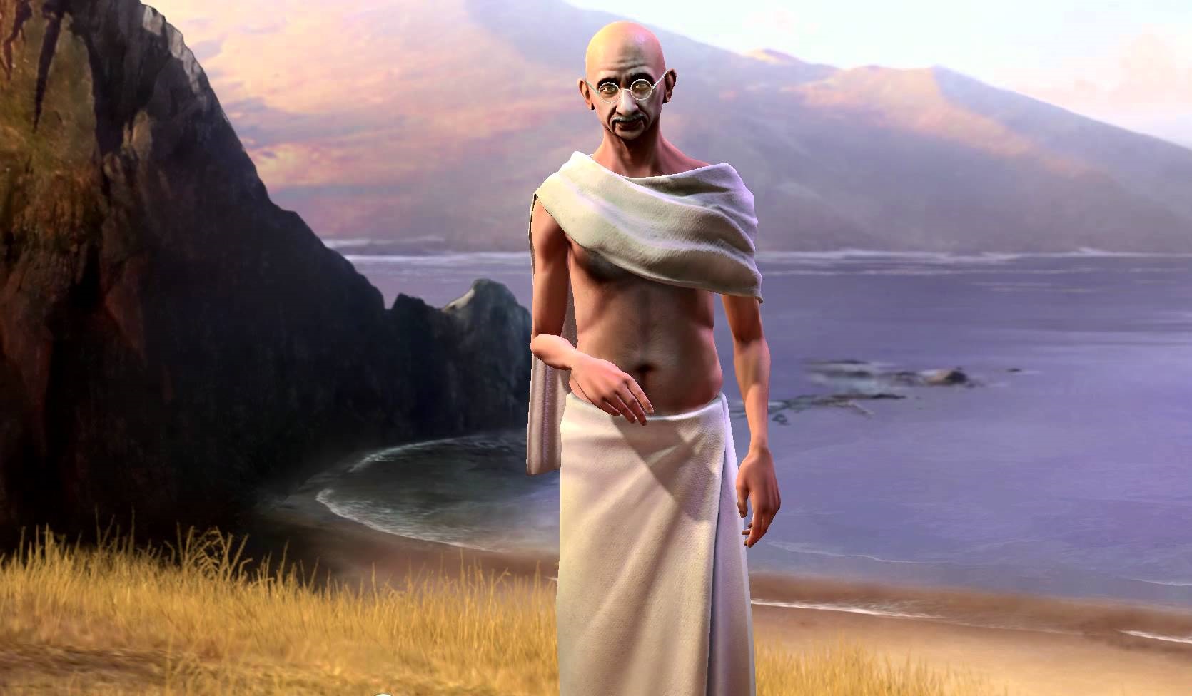 High Quality Civ 5 Gandhi Blank Meme Template