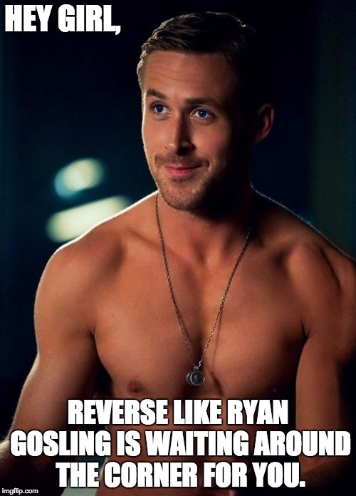 Ryan Gosling Shirtless | HEY GIRL, REVERSE LIKE RYAN GOSLING IS WAITING AROUND THE CORNER FOR YOU. | image tagged in ryan gosling shirtless | made w/ Imgflip meme maker