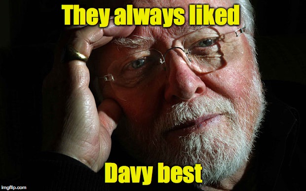 They always liked Davy best | made w/ Imgflip meme maker