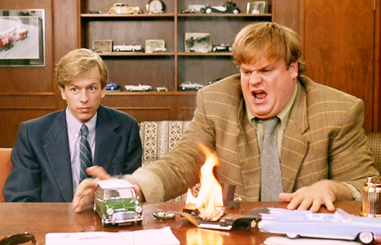 Tommy Boy Takes Action Blank Meme Template