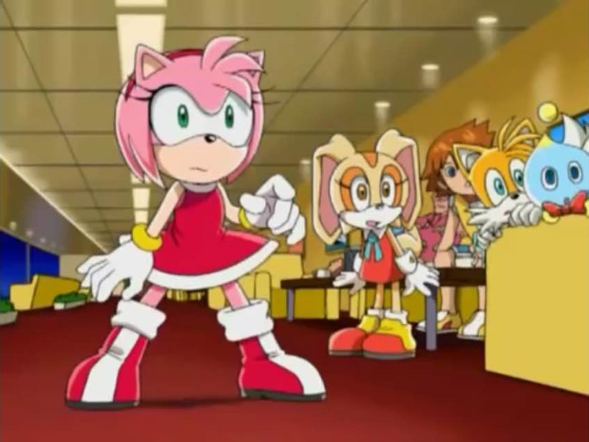 Everyone is Looking at You - Sonic X Blank Meme Template