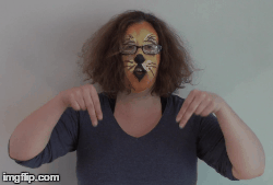BSL for Dog | image tagged in gifs | made w/ Imgflip images-to-gif maker
