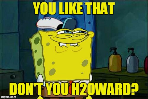 Don't You Squidward Meme | YOU LIKE THAT DON'T YOU H2OWARD? | image tagged in memes,dont you squidward | made w/ Imgflip meme maker