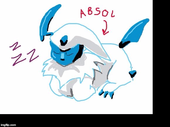 absol | image tagged in absol | made w/ Imgflip meme maker