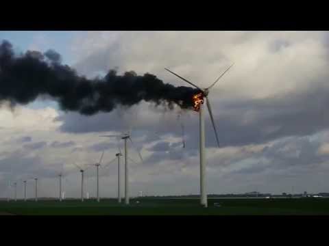 Wind turbine fire Blank Meme Template