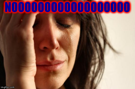 First World Problems Meme | NOOOOOOOOOOOOOOOOOO | image tagged in memes,first world problems | made w/ Imgflip meme maker