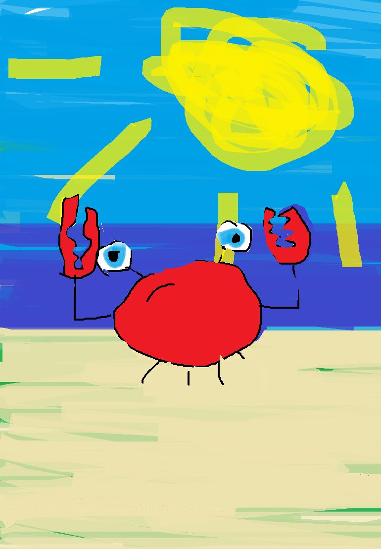 Swag Crab Blank Meme Template