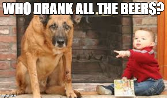 WHO DRANK ALL THE BEERS? | made w/ Imgflip meme maker