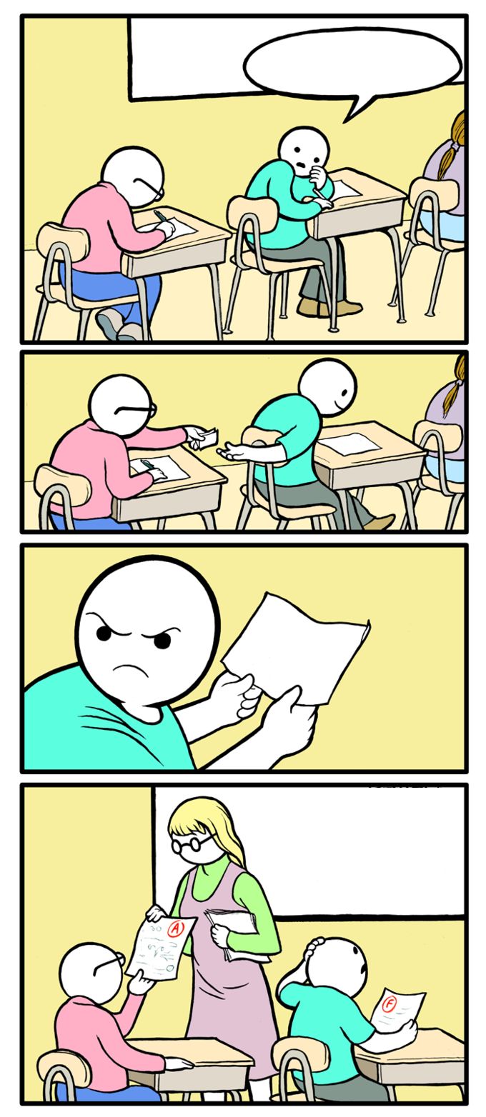 Quiz Kid Blank Meme Template