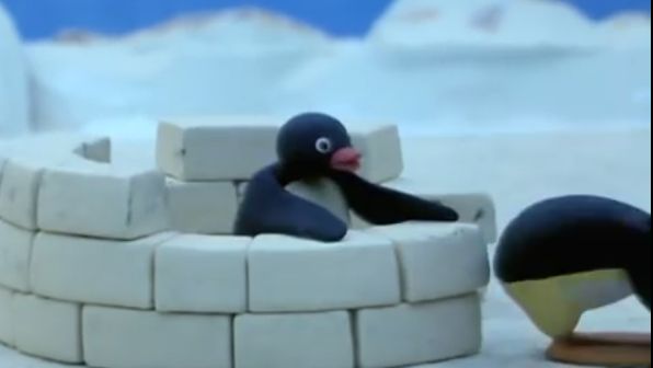 Pingu sees that ass Blank Meme Template