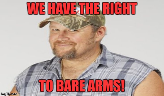WE HAVE THE RIGHT TO BARE ARMS! | made w/ Imgflip meme maker