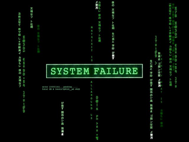 system failure Blank Meme Template