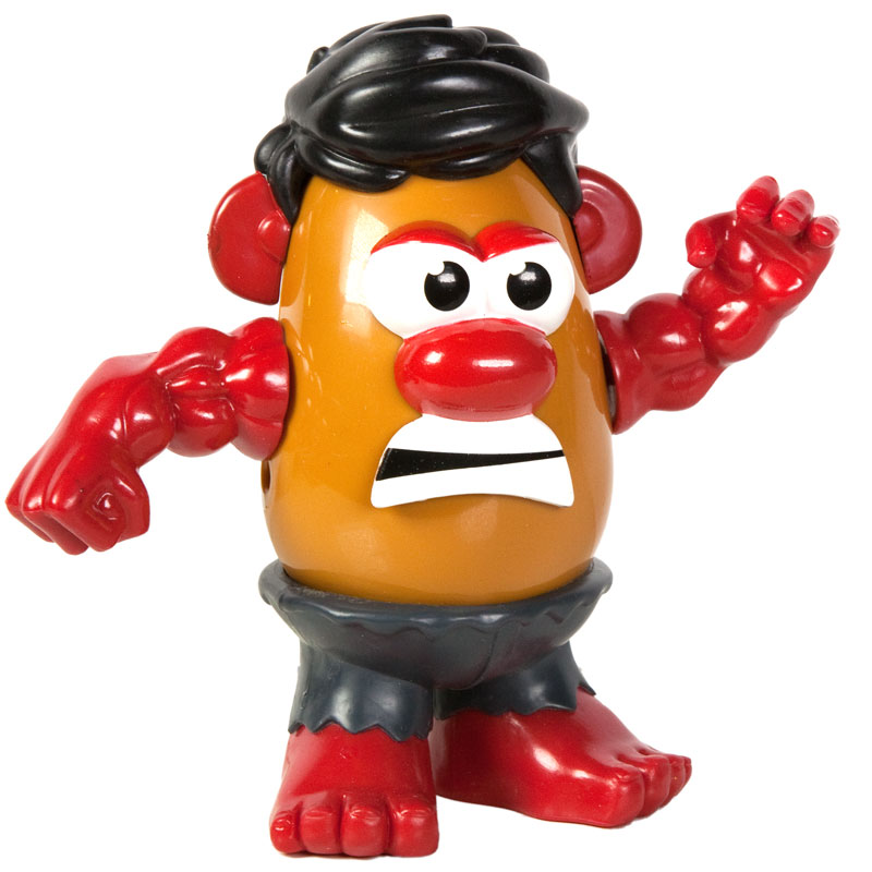 High Quality Muscular Potato Head Blank Meme Template