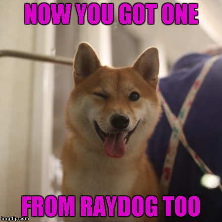 NOW YOU GOT ONE FROM RAYDOG TOO | made w/ Imgflip meme maker