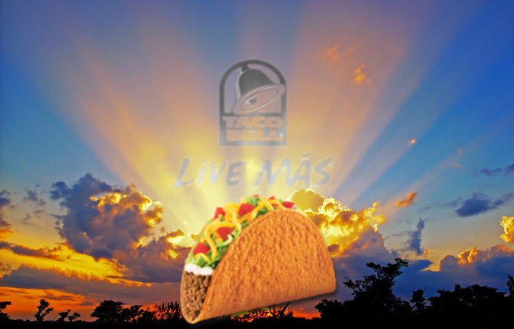 Divine Tacos Blank Meme Template
