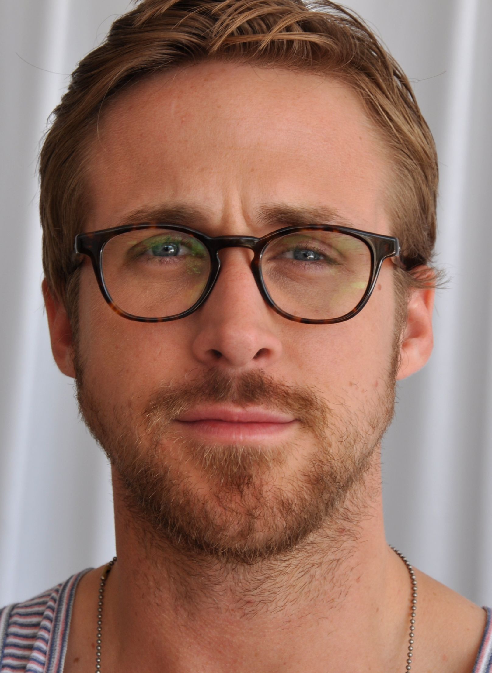 Ryan Gosling glasses Blank Meme Template