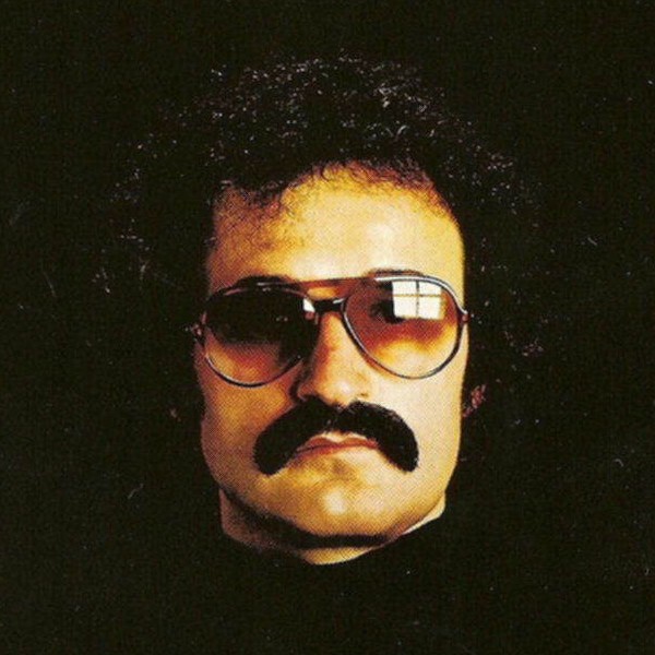 High Quality Giorgio Moroder cool mustache Blank Meme Template