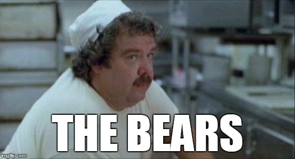 the bears | THE BEARS | image tagged in ferris bueller | made w/ Imgflip meme maker