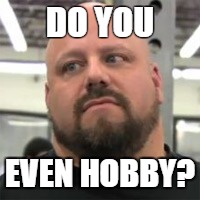 DO YOU; EVEN HOBBY? | image tagged in dyeh | made w/ Imgflip meme maker