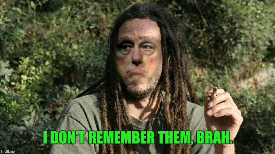 I DON'T REMEMBER THEM, BRAH. | made w/ Imgflip meme maker