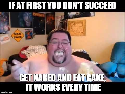 Fat Eating Cake 59