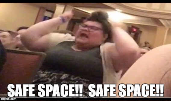 SAFE SPACE!!  SAFE SPACE!! | made w/ Imgflip meme maker