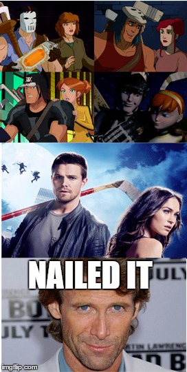 Nailed It | NAILED IT | image tagged in tmnt,michael bay | made w/ Imgflip meme maker