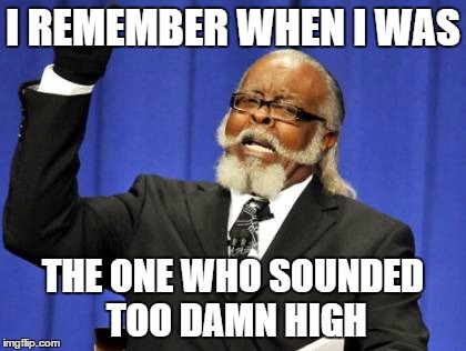 Remember when life was simple and things were just too damn high? | I REMEMBER WHEN I WAS; THE ONE WHO SOUNDED TOO DAMN HIGH | image tagged in memes,too damn high | made w/ Imgflip meme maker