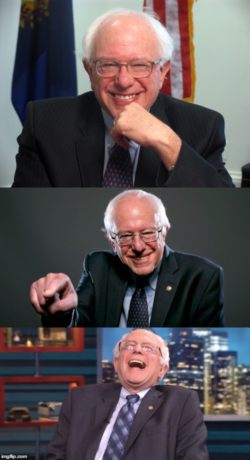 Bad Pun Bernie Blank Meme Template