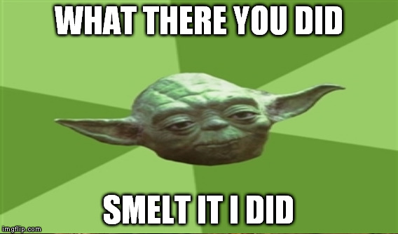 WHAT THERE YOU DID SMELT IT I DID | made w/ Imgflip meme maker