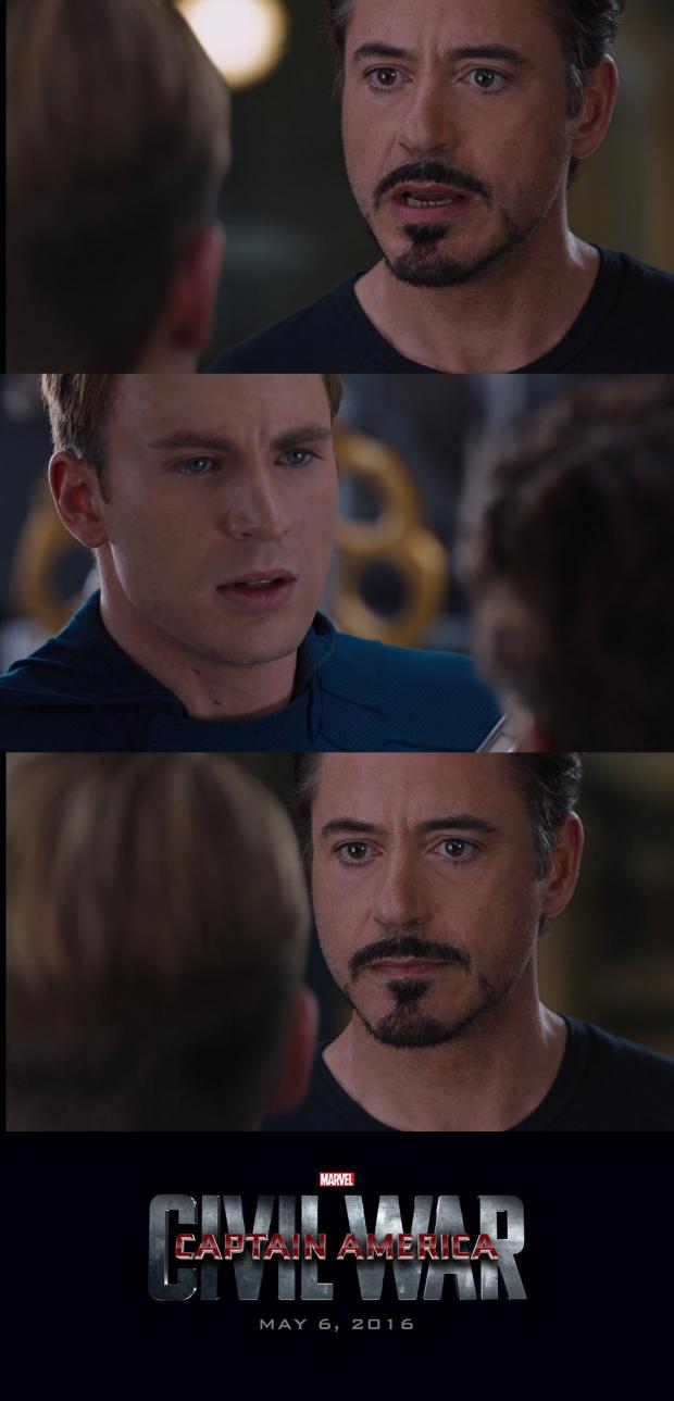 Marvel Civil War extended Blank Meme Template
