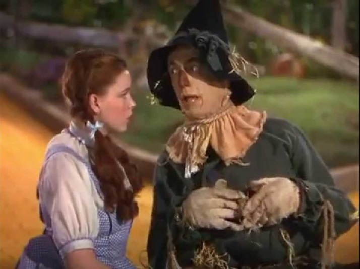 Scarecrow And Dorothy Blank Meme Template