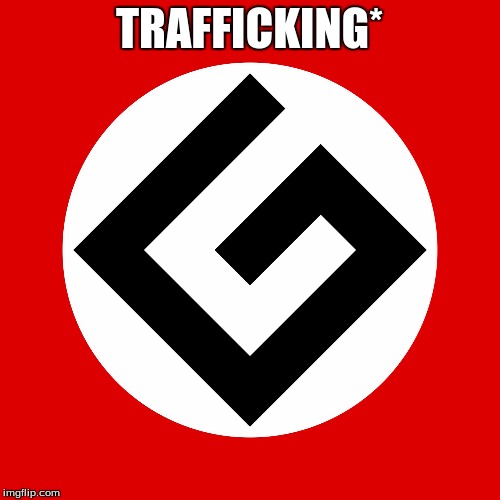 grammar nazi | TRAFFICKING* | image tagged in grammar nazi | made w/ Imgflip meme maker