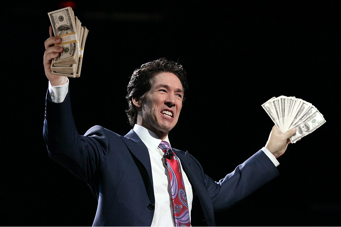 Osteen's Cash Blank Meme Template