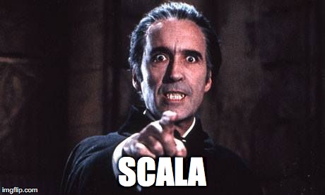 Dracula  | SCALA | image tagged in dracula | made w/ Imgflip meme maker