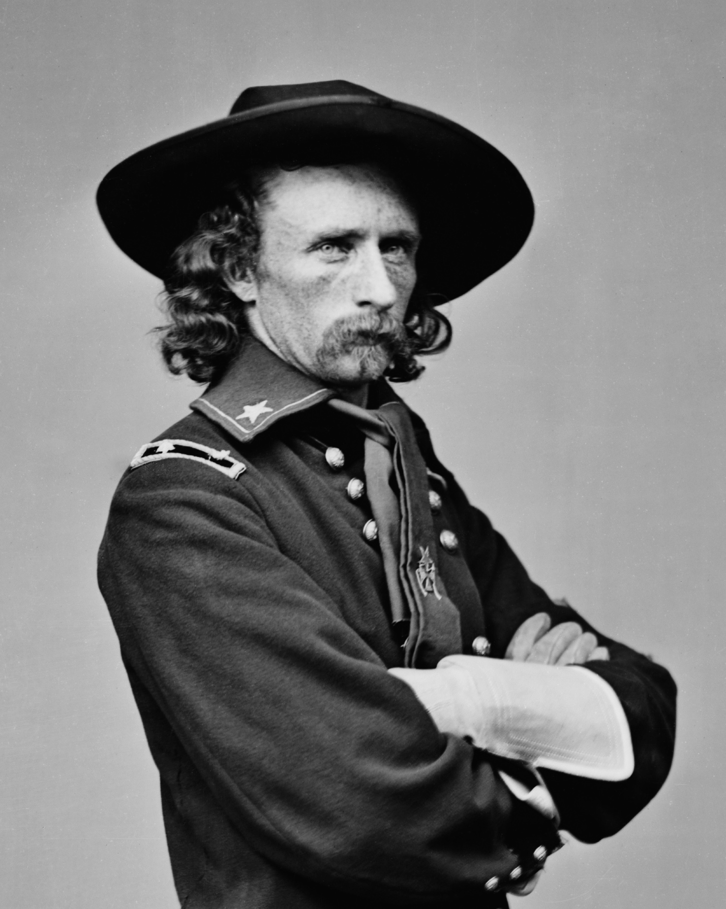 George Armstrong Custer Blank Meme Template