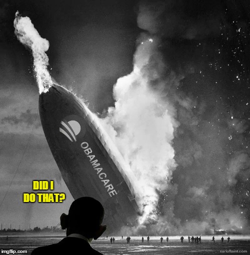 Obamacare | DID I DO THAT? | image tagged in obama,liberal,democrats | made w/ Imgflip meme maker