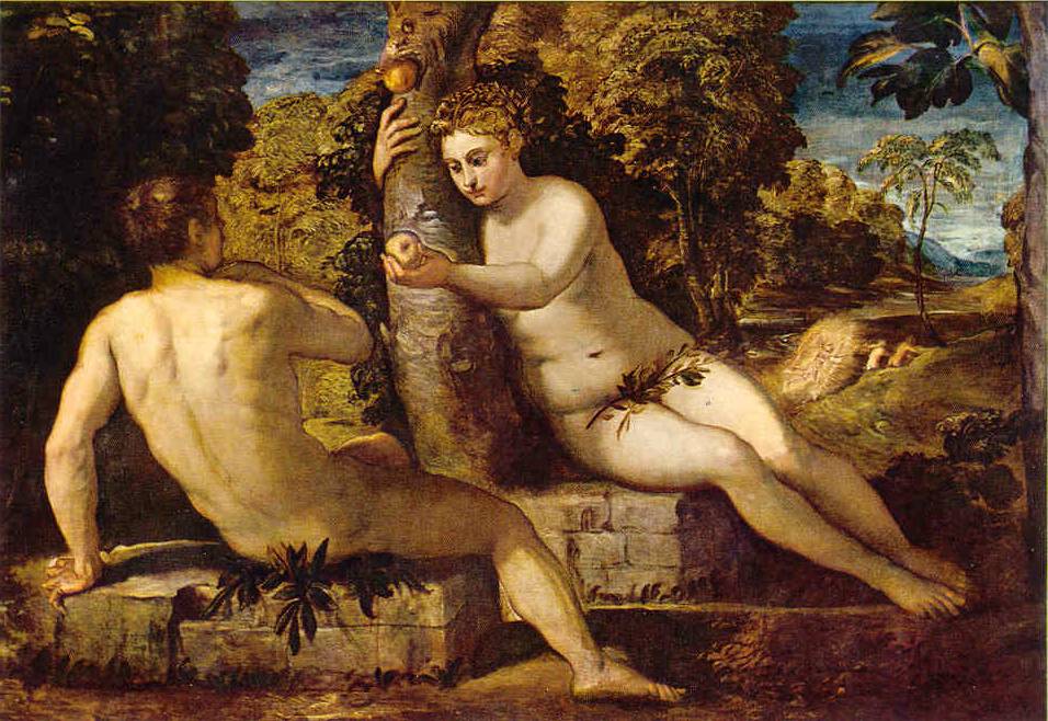 Adam and Eve Blank Meme Template