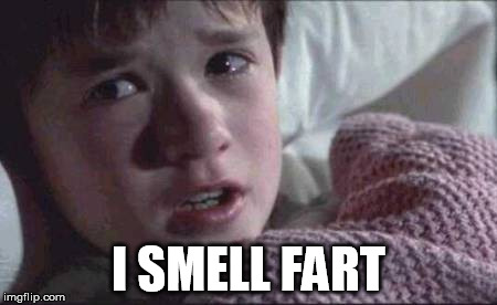 I See Dead People | I SMELL FART | image tagged in memes,i see dead people,fart,farts,smell,bed | made w/ Imgflip meme maker