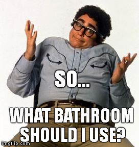 It's just Pat | SO... WHAT BATHROOM SHOULD I USE? | image tagged in snl pat,meme,funny,transgender bathroom | made w/ Imgflip meme maker