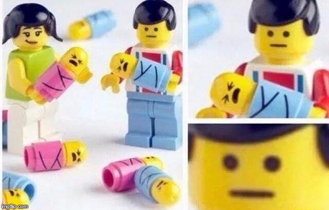 The face of regret | THAT FACE THOUGH | image tagged in lego,family,poker face,funny,memes | made w/ Imgflip meme maker