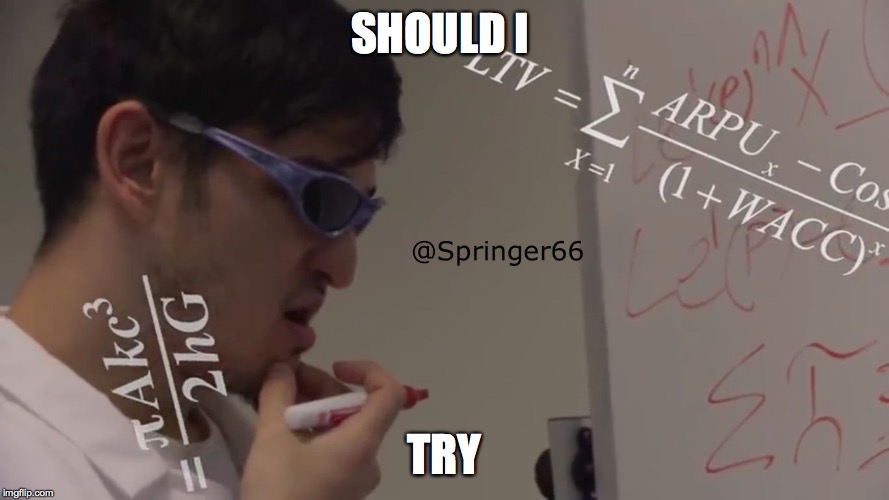 Filthy Frank Math | SHOULD I TRY | image tagged in filthy frank math | made w/ Imgflip meme maker